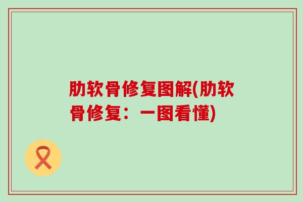 肋软骨修复图解(肋软骨修复:一图看懂)-第1张图片-氨糖科普网 肋软骨修复图解(肋软骨修复:一图看懂)-第1张图片-氨糖科普网