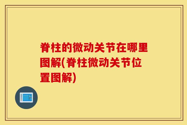 脊柱的微动关节在哪里图解(脊柱微动关节位置图解)-第1张图片-氨糖科普网 脊柱的微动关节在哪里图解(脊柱微动关节位置图解)-第1张图片-氨糖科普网