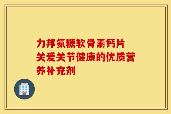 力邦氨糖软骨素钙片 关爱关节健康的优质营养补充剂-第1张图片-氨糖科普网